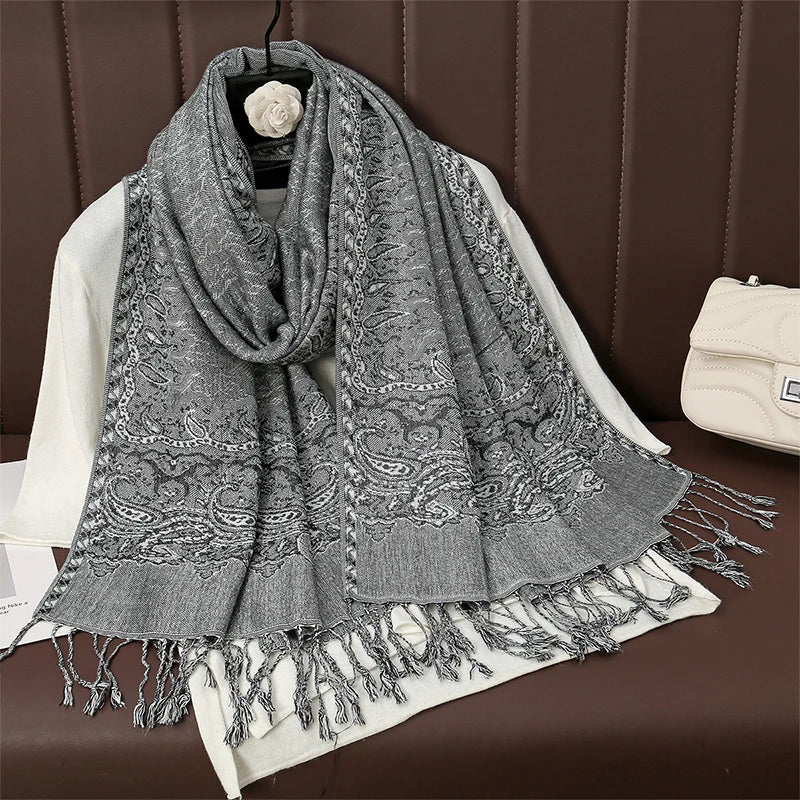 Regency Velvet Pashmina Shawl/Wrap