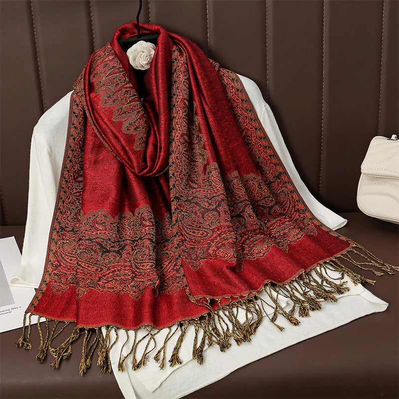 Regency Velvet Pashmina Shawl/Wrap