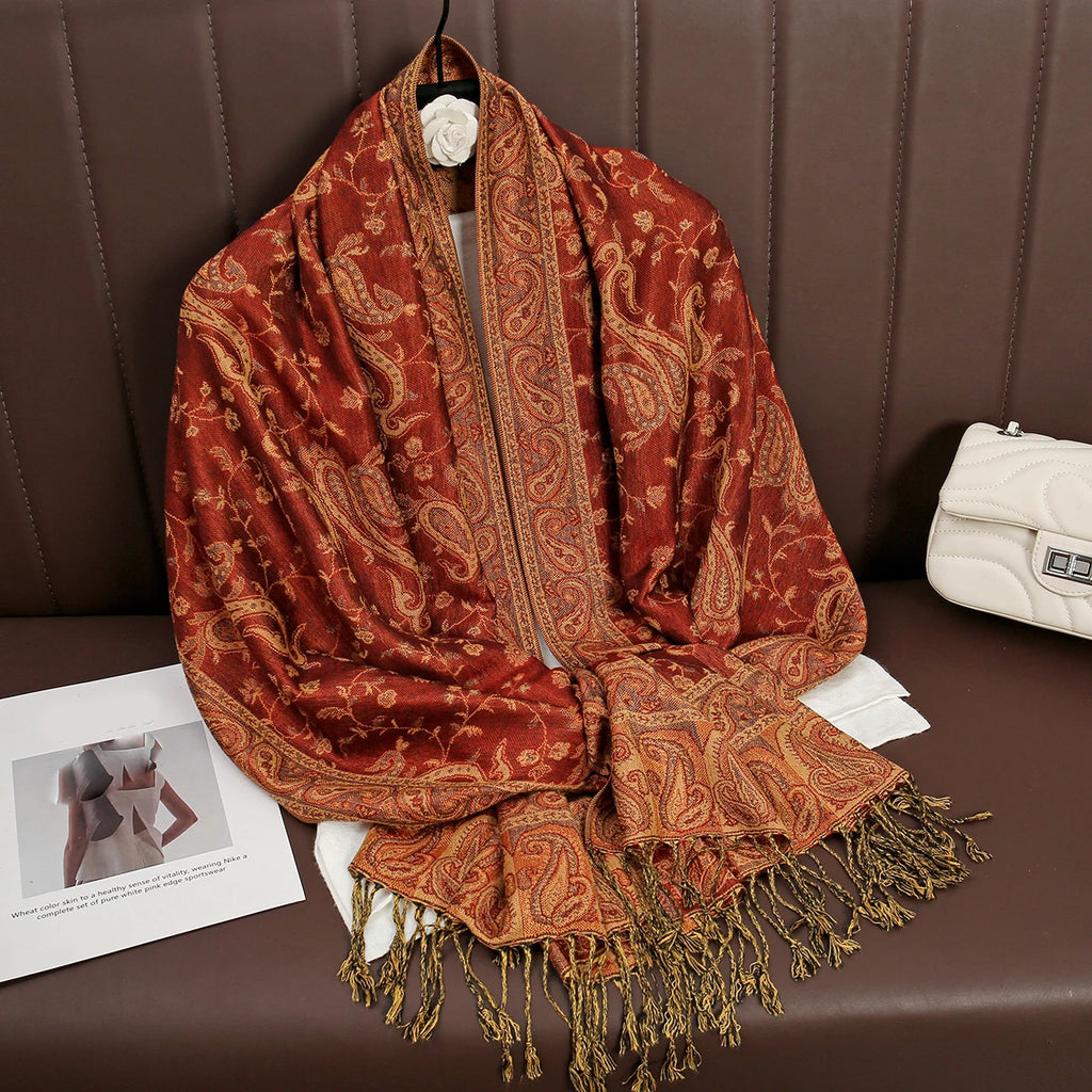 Regency Velvet Pashmina Shawl/Wrap