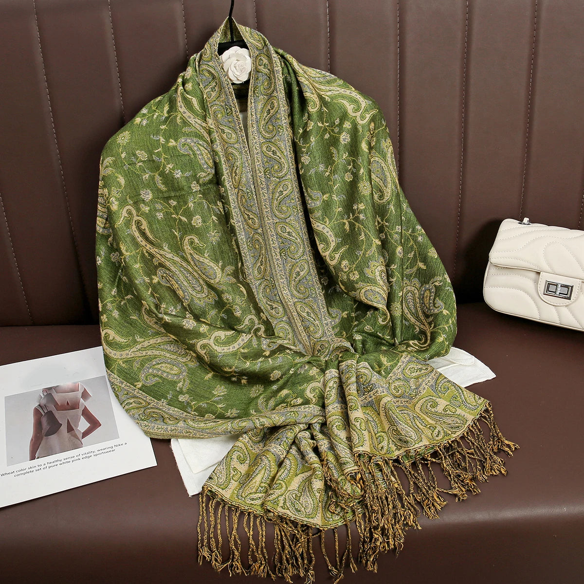 Regency Velvet Pashmina Shawl/Wrap
