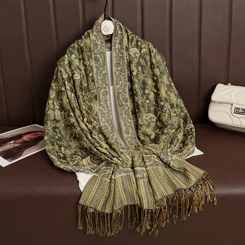 Regency Velvet Pashmina Shawl/Wrap