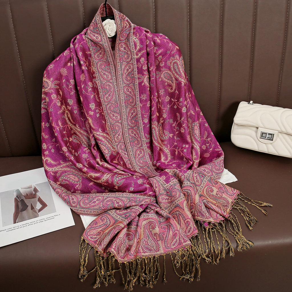 Regency Velvet Pashmina Shawl/Wrap