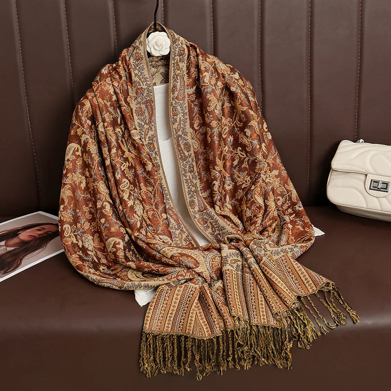 Regency Velvet Pashmina Shawl/Wrap