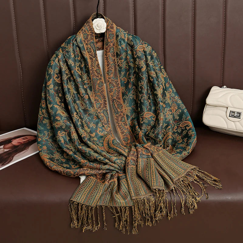 Regency Velvet Pashmina Shawl/Wrap