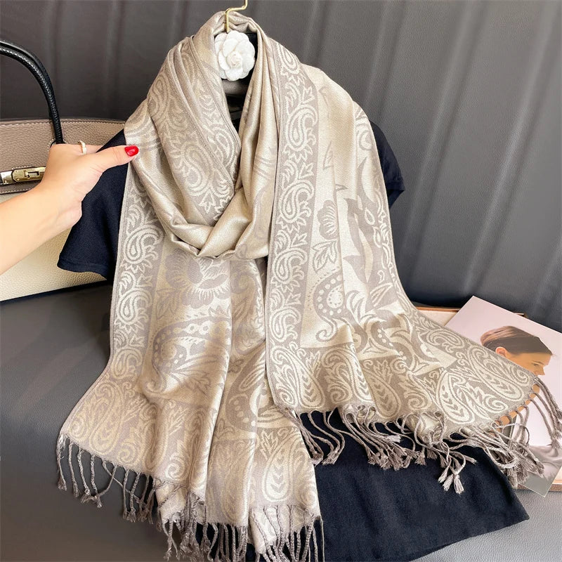 Regency Velvet Pashmina Shawl/Wrap