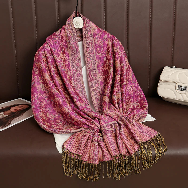 Regency Velvet Pashmina Shawl/Wrap
