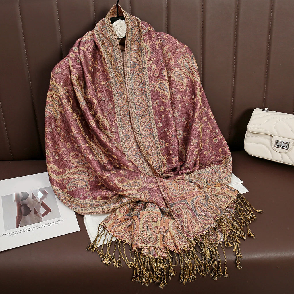 Regency Velvet Pashmina Shawl/Wrap