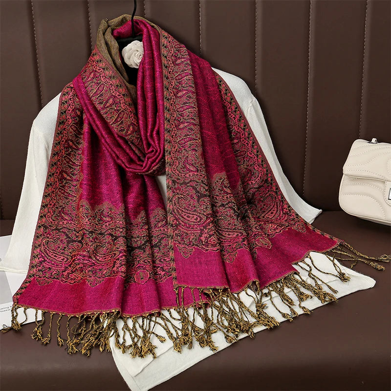 Regency Velvet Pashmina Shawl/Wrap