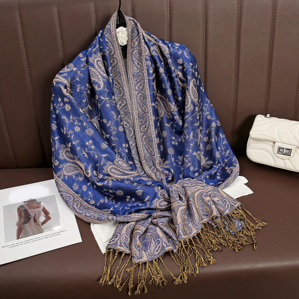 Regency Velvet Pashmina Shawl/Wrap