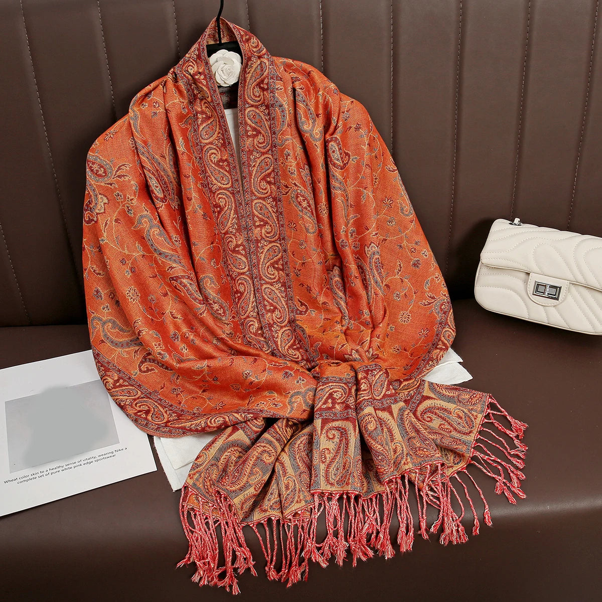 Regency Velvet Pashmina Shawl/Wrap
