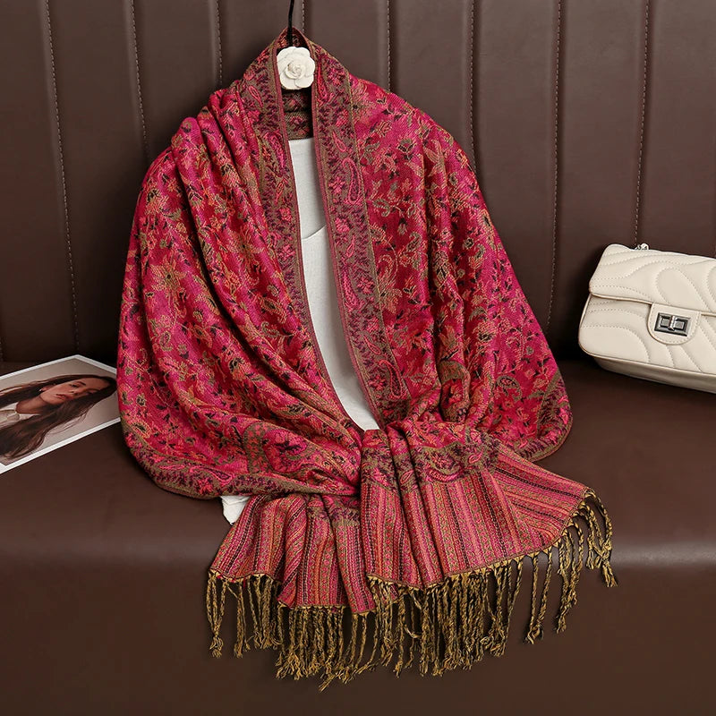 Regency Velvet Pashmina Shawl/Wrap
