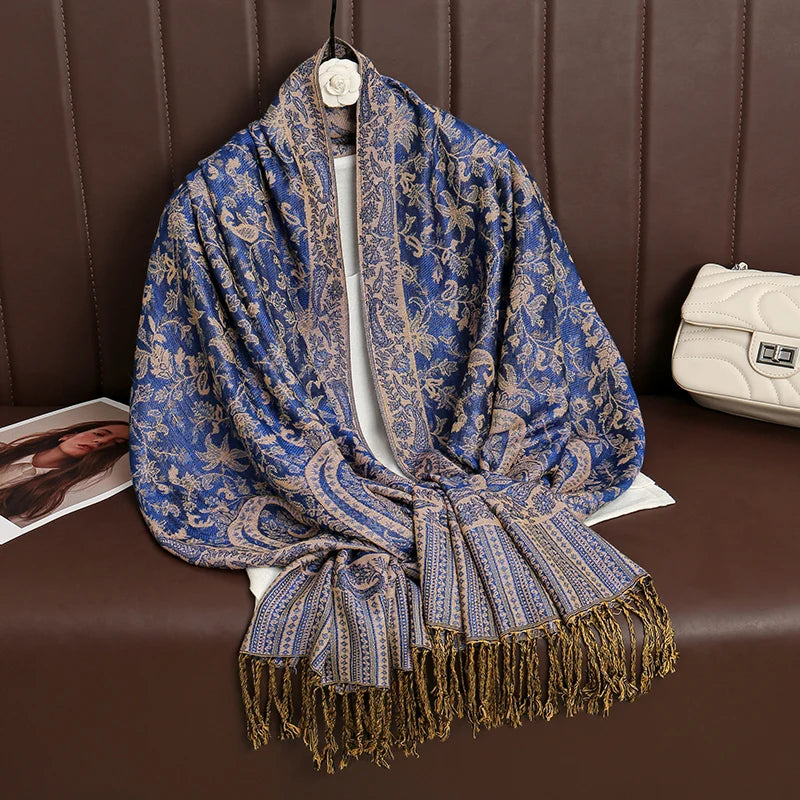 Regency Velvet Pashmina Shawl/Wrap