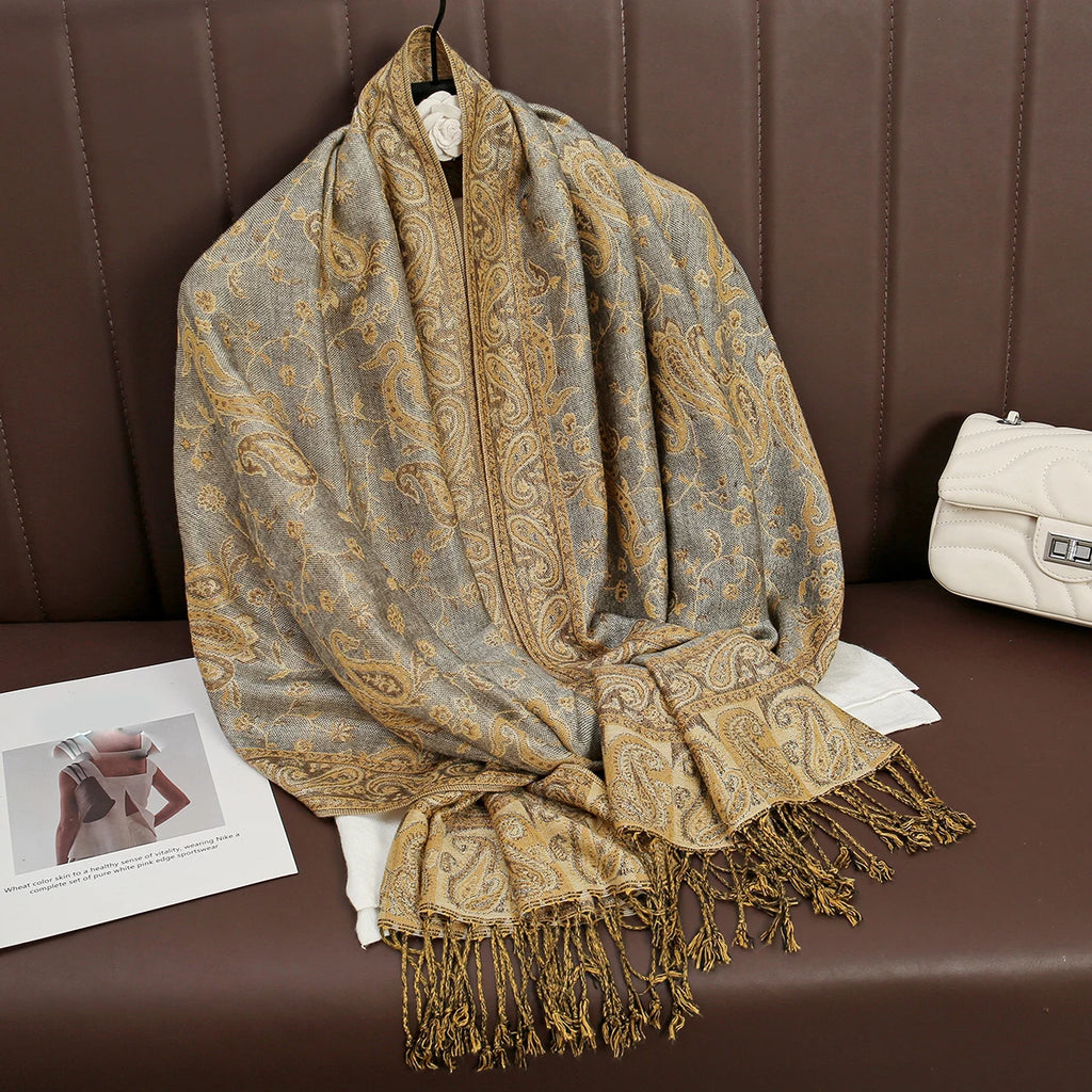 Regency Velvet Pashmina Shawl/Wrap