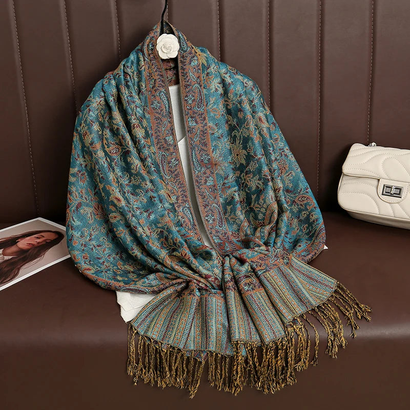 Regency Velvet Pashmina Shawl/Wrap